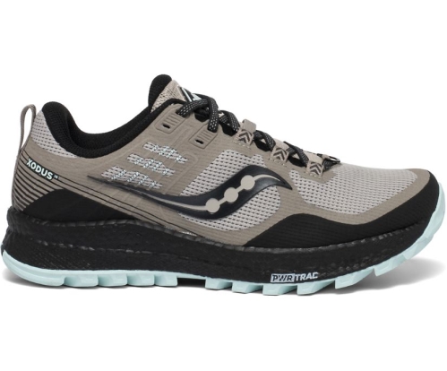 Tenis Saucony Xodus 10 Mujer Zapatillas Trail Running Moonrock / Negras México MX-685-KQ